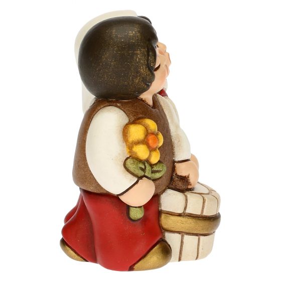S3172A82 Kinderpaar mit Milch Krippe klassisch