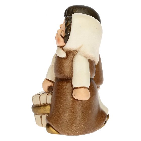S3172A83 Kinderpaar mit Milch  Krippe klassisch