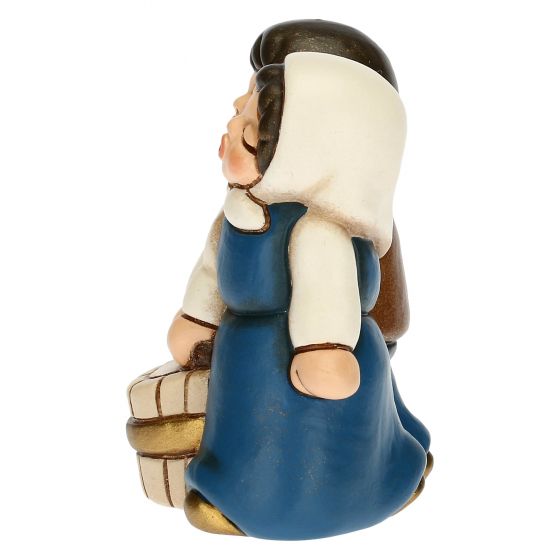 S3172A98 Kinderpaar mit Milch Krippe klassisch