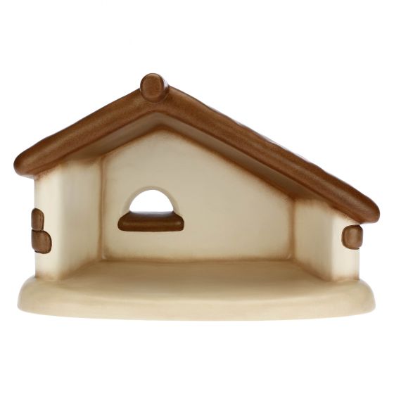 Krippenfigur Krippenstall mit Haken für Schmuckanhängerzur klassischen Krippe von Thun 