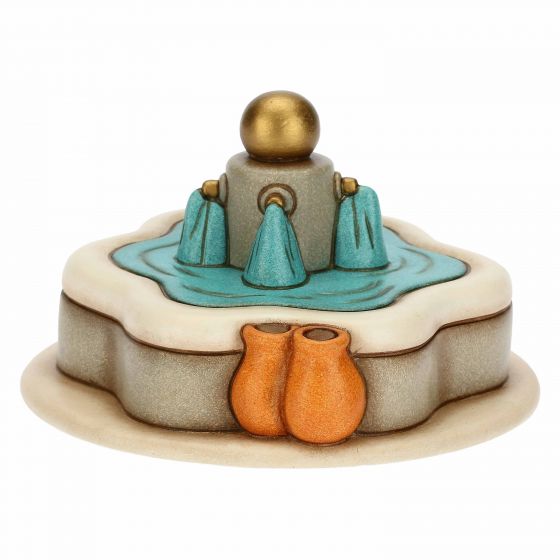 Krippenfigur Brunnen zur klassischen Krippe von Thun 