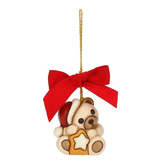 S3244A82 Weihnachtsschmuck Teddy mit Stern klein