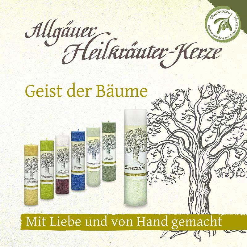 Kräuterkerze Wandlung