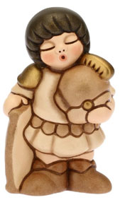 Krippenfigur Soldat zur klassischen Krippe von Thun in beige