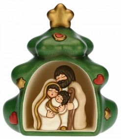 S3127A91 Weihnachtsbaum mit Mini-Krippe